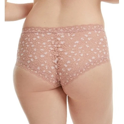 Hanky Panky Bragas Leopardo Boyshorts Encaje Rosa Blanco Talla M Foto 2 de 4