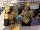 Qoo and friends lot of 6 keychains y2k coca cola vintage