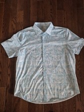 Bugatchi Cotton 8 Way Stretch Button-Up Short...