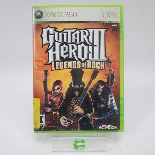 New ListingGuitar Hero III Legends of Rock (Microsoft Xbox 360, 2007)