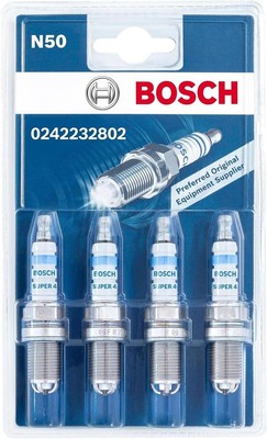 Bosch Zündkerze FR78X N50 Super 4 Hochleistung 4er Set Motor PKW Zündung