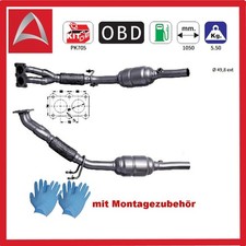 Catalytic Converter - A3 Altea Leon Toledo Octavia Caddy Golf Jetta Touran 1.6 (1595cc)