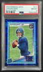 JAXSON DART PSA 8 2025 PANINI DONRUSS OPTIC #273 ROOKIE BLUE SCOPE PRIZM 695