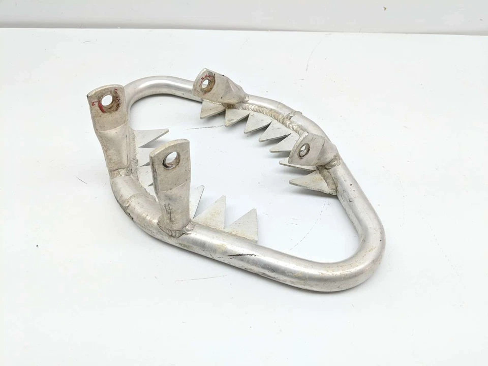 08 Polaris Predator 500 Aftermarket Front Bumper Brush Guard Crash Guard Teeth - Image 4 of 4