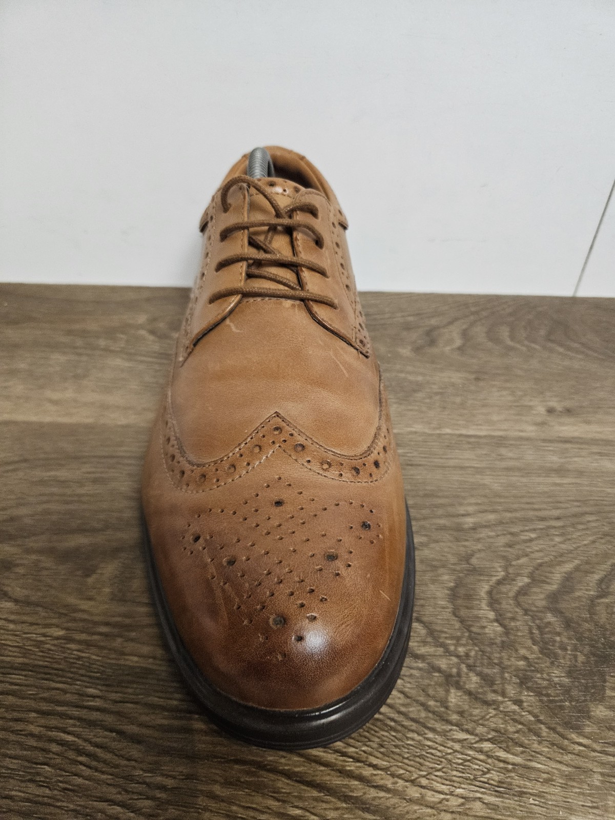 Clarks Gabson Limit Shoe Cushioned Leather Premium Oxford Brogues UK 8 H EU 42 image 9