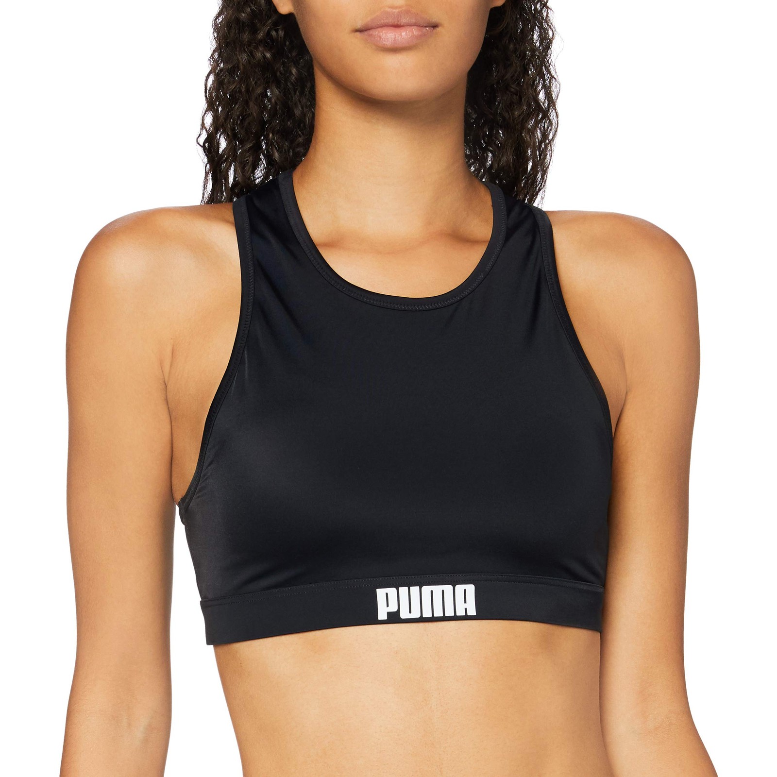 PUMA High NCK T, Costumi da bagno Donna, Nero, S (M9s)
