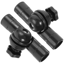 2 Pcs Plastic Elbow Connector Adjustable for Fishing Rod and Garden Tubes