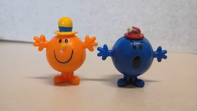 Mr. Men and Little Misses Mr. Cheerful Bossy Pencil End Figure Figurine 1997