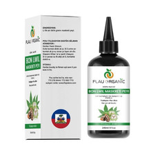 Flau Organic 100% Natural Hair Oil with Green...