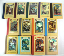 A Series of Unfortunate Events Books 1 - 13 Lemony Snicket 12 Hardbound, 1 Paper