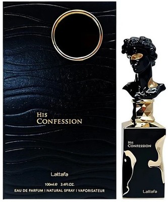 LATTAFA HIS CONFESSION 3.4 FL OZ / 100 ML EAU DE PARFUM SPRAY/ NEW Fragrances