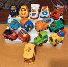 14 VTech Go Go Smart Wheels , Fire Truck, Tow Truck,Race  Cop Cars ALL WORKING