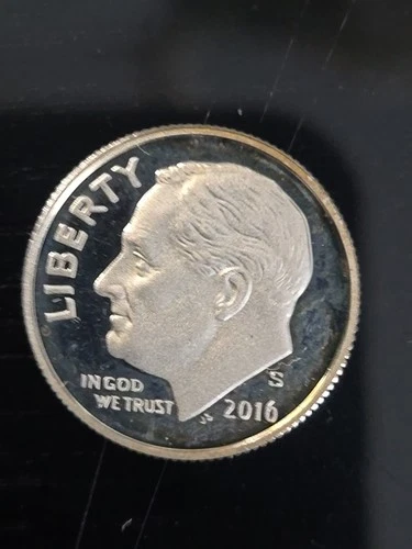 2016 S  Silver  Roosevelt Dime  90% SILVER  GEM  PROOF DIRECT FROM SET #2016SD