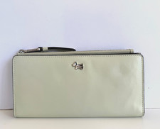 Radley Pale Green Leather Large Purse - New