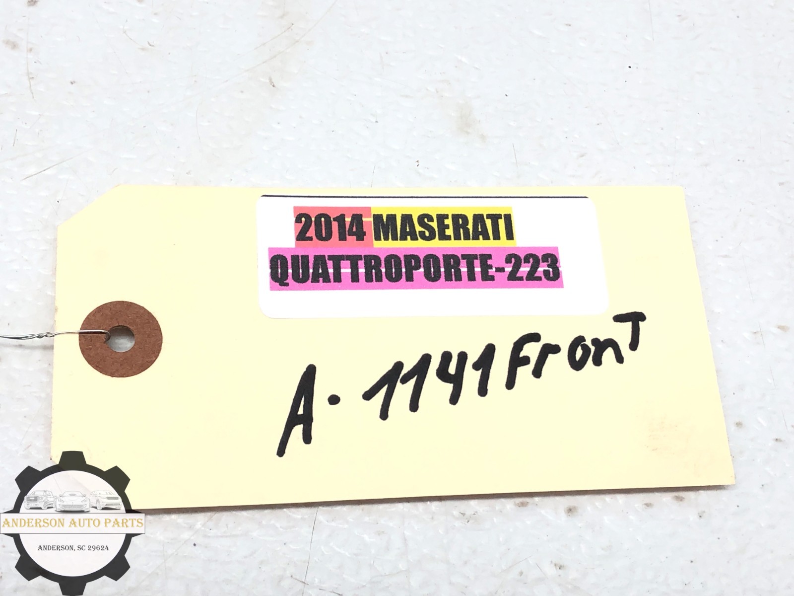 2014-2020 MASERATI QUATTROPORTE FRONT FENDER MOUNT BRACKET SETX2 OEM