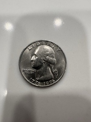 1776-1976 D US Bicentennial Quarter Rare Mint Mark Error No Mint Mark! See Pics