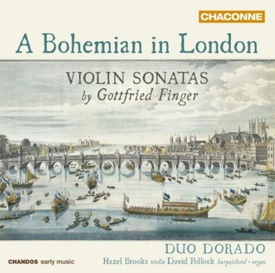Gottfried Finger A Bohemian in London: Violin Sonatas By Gottfried Finger (CD)
