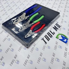 Snap-on Tools Usa New Assorted Color 3-piece Slip Joint Pliers Set Pl403ahv