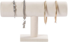 Bracelet Holder,Bracelet Organizer Display Stand,Velvet T-Bar Jewelry Display St