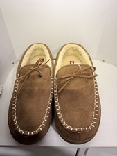 Levi's Mens Kameron Microsuede Moccasin In/Outdoor Slipper Shoe Sz L 9.5-10.5 
