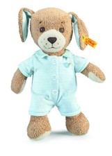 Steiff Steiff Plush Toy Good Night Dog Blue A cute dog that is gentle on babies