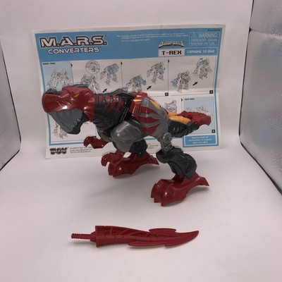 M.A.R.S. Converters Cybotronix T-REX Transforming Robot Dinosaur Action Figure