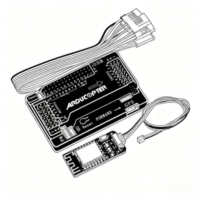 APM2.8 APM 2.8 ardupilot Flight Controller with  internal compass +Wifi Module  