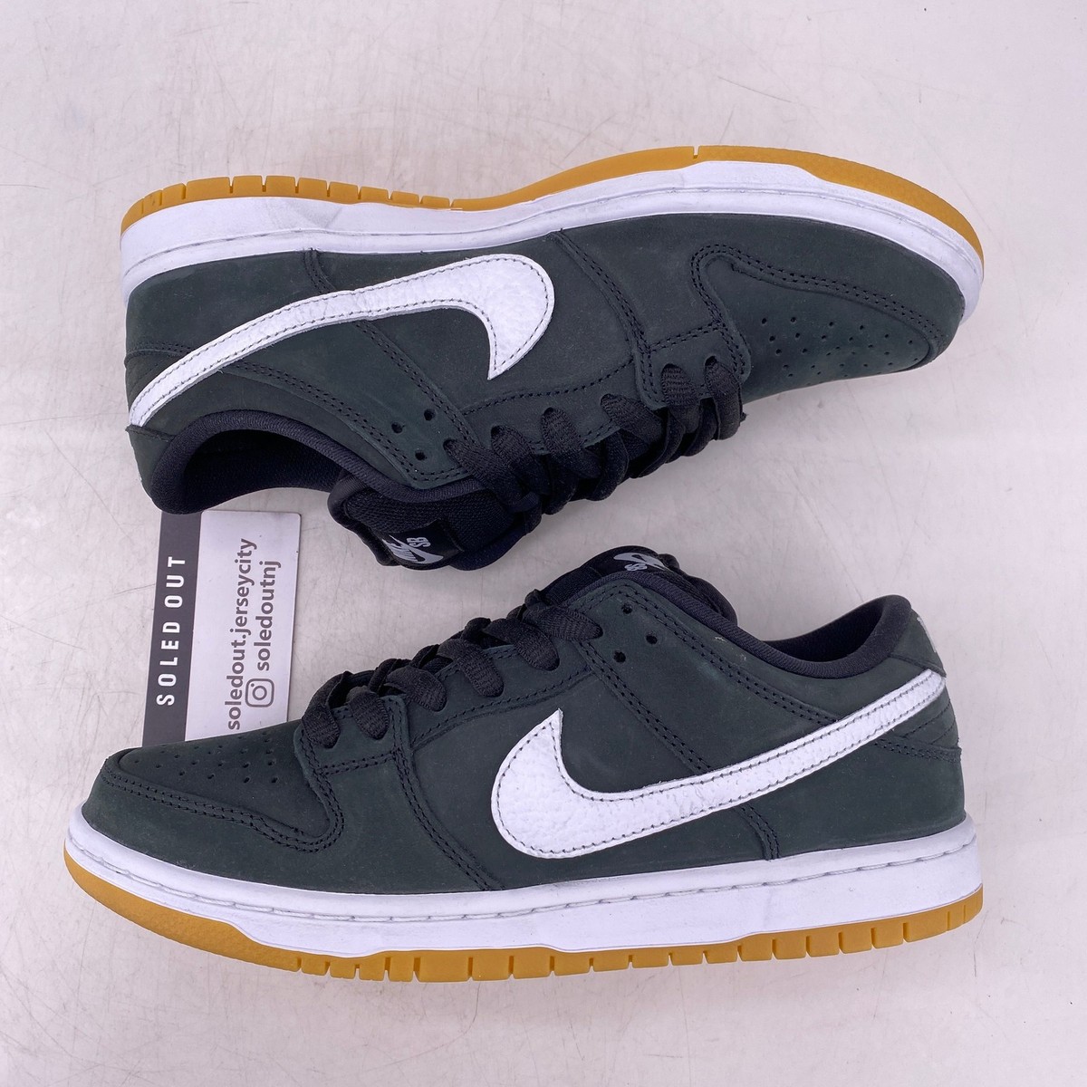 Size 9 - Nike Dunk Low SB Black Gum for sale online | eBay
