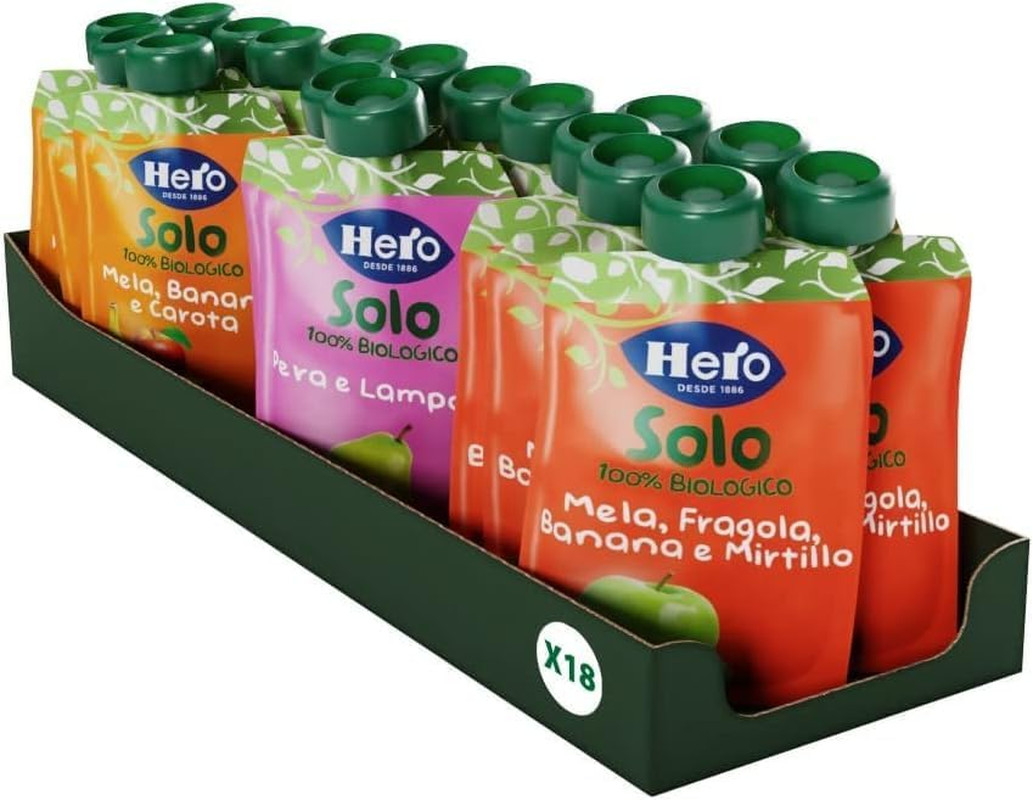 Humana – Frullyfrutta Mela Pera Fragola 90 Gr