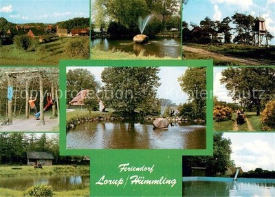 Lorup Holiday Village Panoramic Fountain High Seat Playground Bridleway Pond Lake Set