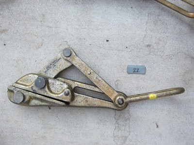 Klein Tools 1628-17 .50''-.75'' 15000 Lbs Cable Grip Puller, Used-2