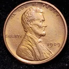1909 VDB ~ LINCOLN WHEAT CENT ~ BU