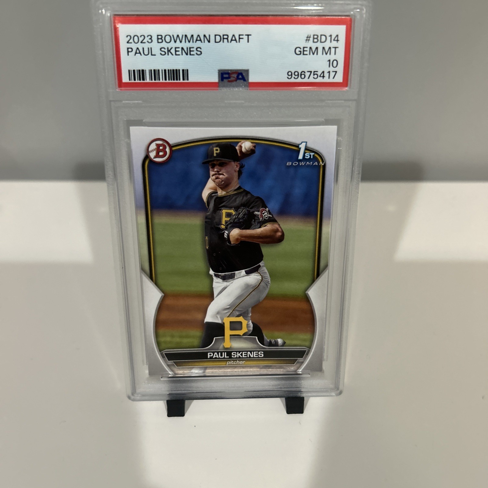 2023 Bowman Draft Paul Skenes 1st Bowman #BD14 PSA 10