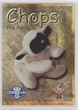 1999 Ty Beanie Babies Series 2 Retired Chase Blue Chops the Lamb #276 0y59