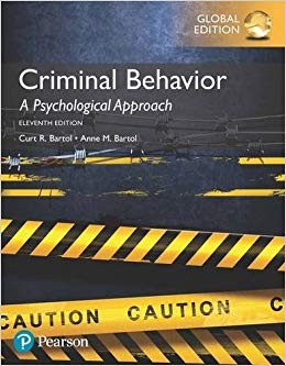 Anne M. Bartol - Criminal Behavior  A Psychological Approach Global E - B888z