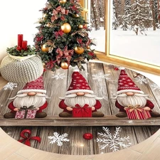 850gm² Velvet Christmas Elf Pattern Floor Mat, Thickened and Wear-Resistant, Sui