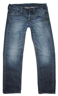 G-Star Herren Jeans Hose ATTACC LOW STRAIGHT W30 L30 blau gstar raw