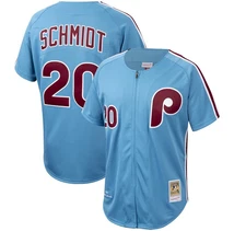 MLB Mitchell & Ness 1980 Philadelphia Phillies #20 Baseball Jersey New Mens $300