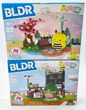 BLDR Hello Kitty Friends 0043 0044 Sunnys Park Life Averys Ball Game Lot Of 2