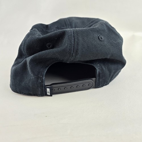 Cappello Nike SB uomo taglia unica nero regolabile strapback swoosh berretto skateboard - Foto 7 di 11