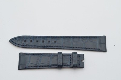 ULYSSE NARDIN LEDER ARMBAND 20MM FÜR DORNSCHLIESSE 16MM 20-16 NEU BLAU 2 XL