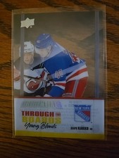 Kaapo Kakko 2019-20 Upper Deck Credentials #TTBYB-10 Through the Boards Rangers
