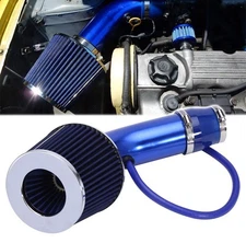 3" inch Universal Car Cold Air Intake Filter Aluminum Induction Hose Pipe Kit