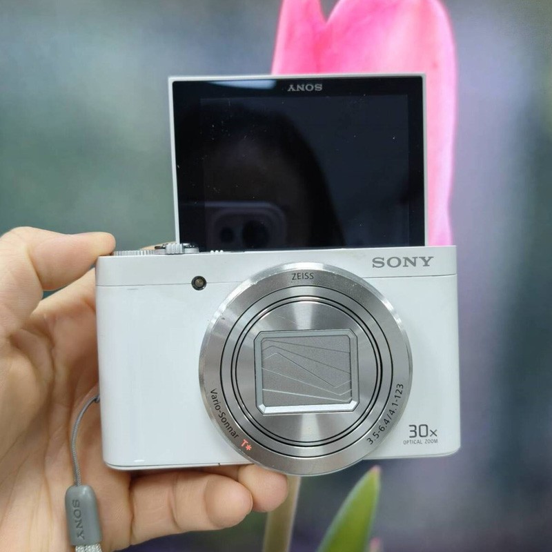 SONY Cyber-Shot DSC-WX500 18.2MP Digital Camera White English
