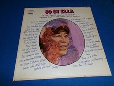 ELLA FITZGERALD 30 By Ella LP 1968 VG++