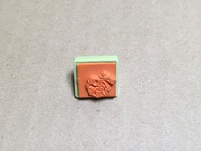Rare Sonic the Hedgehog Rubber Stamp Sega Vintage 1990s Segasonic Japan f