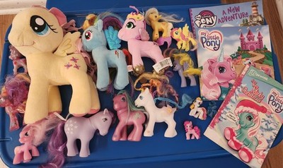 My Little Pony Figures, Plush & Books  Bulk Lot