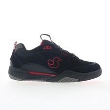 DVS Slot DV02817001 Mens Black Suede Skate Inspired Sneakers Shoes