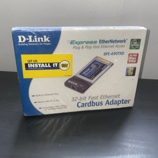 D-Link DFE-690TXD CardBus Adapter 10/100 Fast Ethernet PC Card 32 Bit NEW