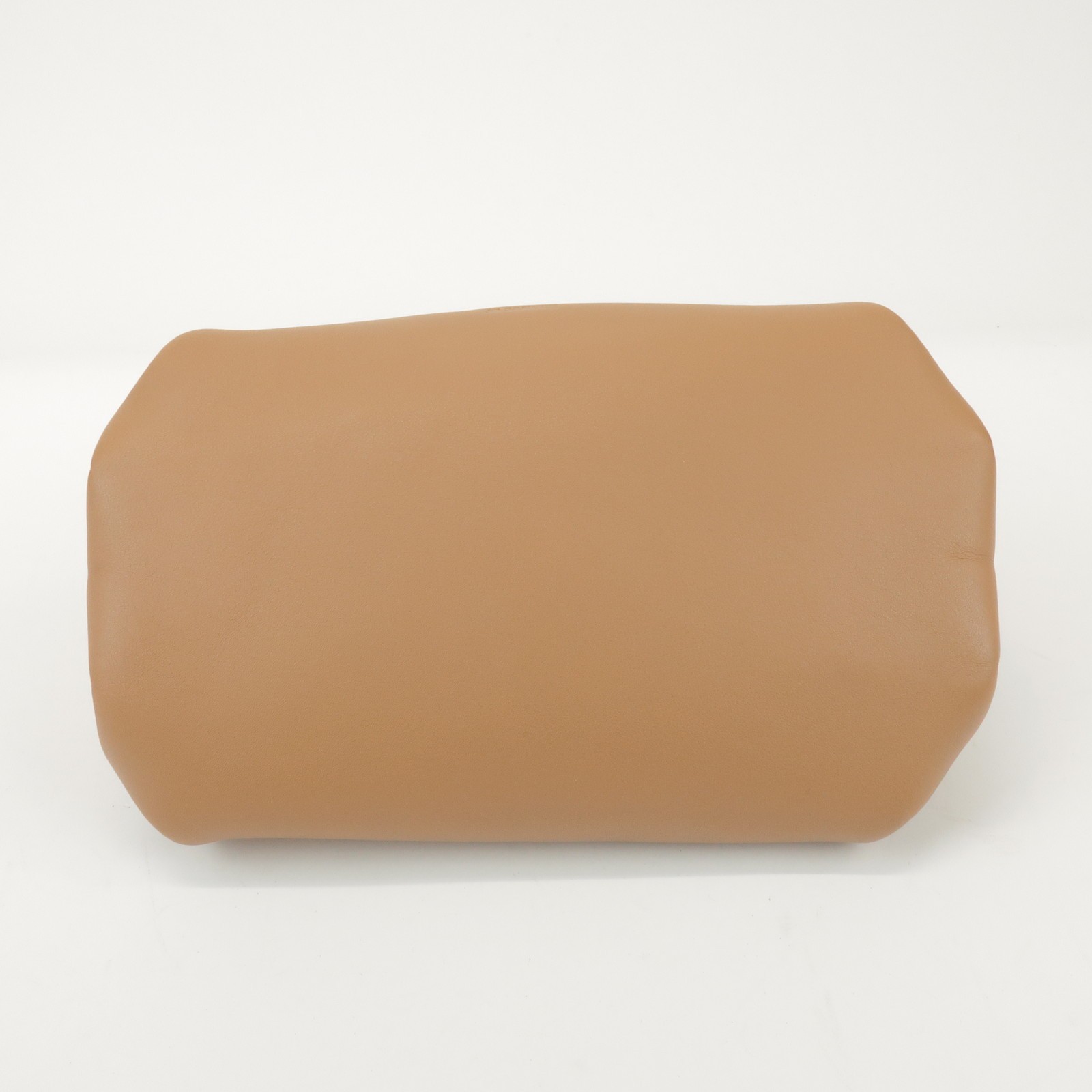 JIL SANDER Drawstring Leather Shoulder Crossbody Bag Light Brown Auth Used F/S